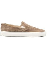 Common Projects - Slip-On Suede Sneakers - Lyst