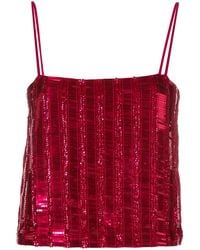 Pinko - Tonante Sequin-Embellished Top - Lyst