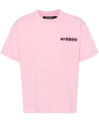 MISBHV - T-Shirt En Coton À Logo Imprimé - Lyst