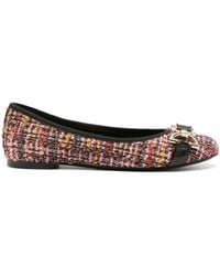 Roberto Festa - Roberta Bouclé Flat Ballerina Shoes - Lyst