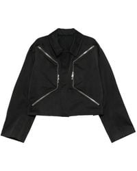 Rick Owens - Zip-Up Shirt Jacket - Lyst