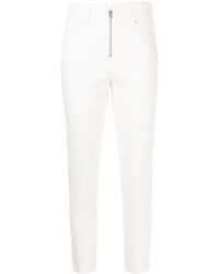 Ba&sh - Inzo Slim-cut Cropped Trousers - Lyst