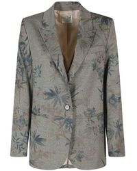 forte_forte - Le Bambou Secret Single-Breasted Blazer - Lyst