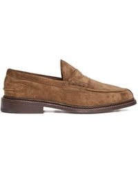 Tricker's - Adam Suede Loafers - Lyst