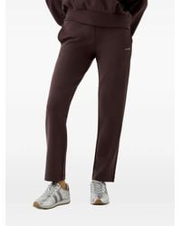 Guess - Logo-Print Straight-Leg Track Pants - Lyst