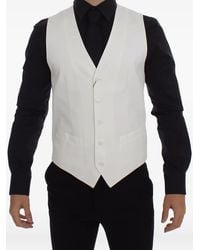 Dolce & Gabbana - Classic Single-Breasted Waistcoat - Lyst