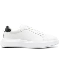 Calvin Klein - Leather Chunky Sole Trainers - Lyst