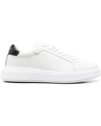Calvin Klein - Leather Chunky Sole Trainers - Lyst