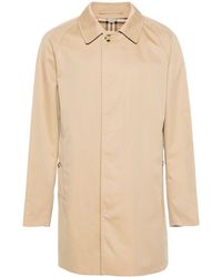 Burberry - Trench monopetto - Lyst
