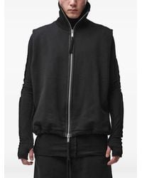 Thom Krom - High-Neck Zipped Hoodie - Lyst
