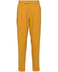 PT Torino - Mid-rise Tailored Trousers - Lyst