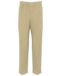 Homme Plissé Issey Miyake - Pleated Trousers - Lyst