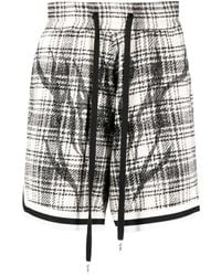 Haculla - Plaid-Pattern Tweed Shorts - Lyst