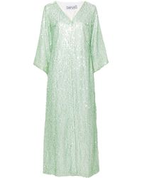 Baruni - Loretta Sequinned Maxi Dress - Lyst