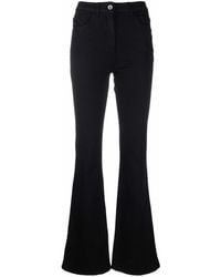 Patrizia Pepe - High-rise Flared Jeans - Lyst