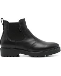 Nero Giardini - Elastic-Panelled Leather Boots - Lyst