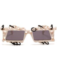 Kuboraum - X20 Geometric-Frame Sunglasses - Lyst