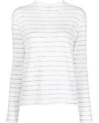 Rag & Bone - Striped Long-sleeve T-shirt - Lyst
