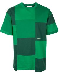 Ambush - Green Block Panel T-shirt - Lyst