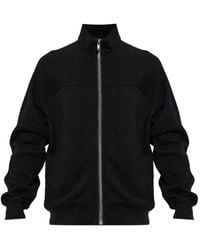 Rick Owens - Stand-Up Collar Zip-Up Sweater - Lyst