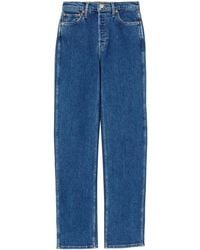 RE/DONE - High-Rise Loose-Fit Jeans - Lyst