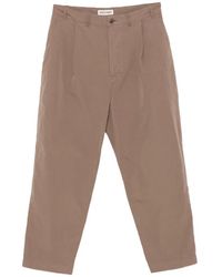 Casey Casey - Basin Pleated Straight-Leg Trousers - Lyst
