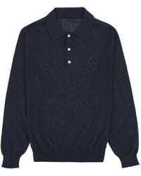 Fortela - Bennet Long-Sleeve Polo Shirt - Lyst