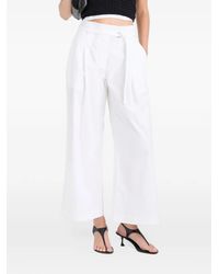 Proenza Schouler - Cropped Raver Trousers - Lyst