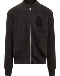 MM6 by Maison Martin Margiela - ダメージ カーディガン - Lyst