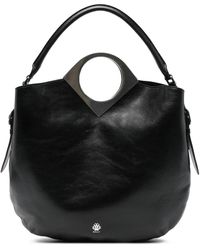 Bally - Anni Moon Circular-handle Leather Tote Bag - Lyst