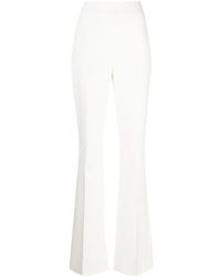 Akris - High-Waisted Flared Trousers - Lyst