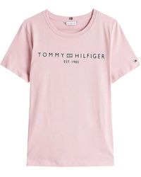 Tommy Hilfiger - Logo-Print T-Shirt - Lyst