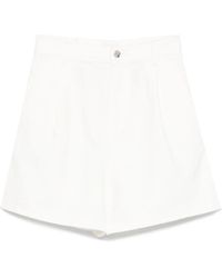 Liu Jo - Pantalones Cortos Con Pinzas - Lyst
