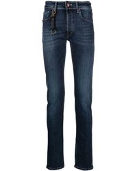 Incotex - Key-charm Low-rise Slim-fit Jeans - Lyst