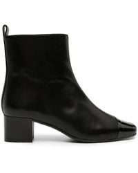 CAREL PARIS - Estime 40Mm Leather Ankle Boots - Lyst
