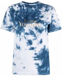 Rabanne - Camiseta con estampado tie-dye - Lyst