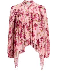 Cinq À Sept - Danny Ruffled Blouse - Lyst
