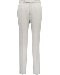 ZEGNA - Pantalones de vestir con pinzas - Lyst
