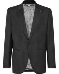 Billionaire - Gessato Pinstripe Single-Breasted Blazer - Lyst