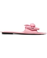 Marc Jacobs - Daisy Floral-Appliqué Sandals - Lyst