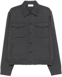 Lardini - Buttoned Flap-Pocket Shirt Jacket - Lyst