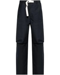 Jil Sander - Belted Trousers - Lyst