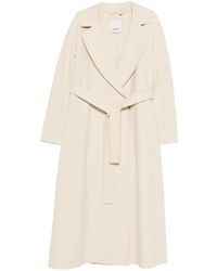 Max Mara - Jas Met Ceintuur - Lyst