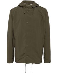 Barbour - Logo-embroidered Hooded Jacket - Lyst