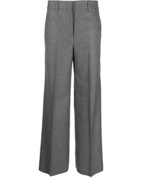 Incotex - Tailored Flared Virgin-wool Trousers - Lyst