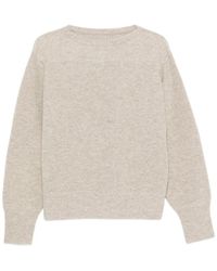 TAIGA TAKAHASHI - Textured Crew-Neck Sweater - Lyst