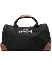 MC2 Saint Barth - Daily Logo-Embroidered Contrast-Trim Tote Bag - Lyst