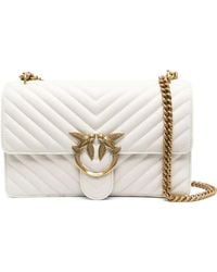 Pinko - Medium Shoulder Bag Love Bag One Chevron - Lyst