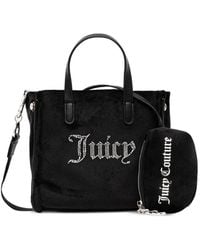 Juicy Couture - Rhinestone-Logo Tote Bag - Lyst