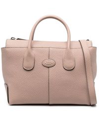 Tod's - Leather Tote Bag - Lyst